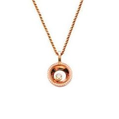 797811-5001 | Buy Online Very Chopard Rose Gold Diamond Pendant