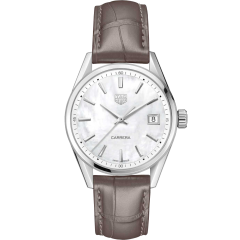 WBK1311.FC8258 | TAG Heuer Carrera Steel Quartz 36 mm watch. Buy Online