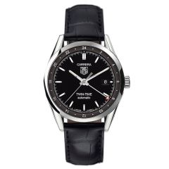 WV2115.FC6180 | TAG Heuer Carrera Twin Time Automatic 39 mm watch. Buy Online