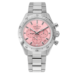 03.3109.3600/18.M3100 | Zenith Chronomaster Sport Pink Limited Edition 41mm watch. Buy Online