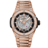 456.OX.0180.OX.3704 | Hublot Big Bang Integrated Time Only King Gold Pave 40 mm watch. Buy Online