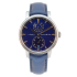 1EDAS.U01A.D136A | Arnold & Son Eight-Day Royal Navy Stainless steel case, blue calf leather strap watch. Buy Online