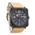 Bell & Ross BR S Quartz Heritage Ceramic 39 mm BRS-HERI-CEM/SCA