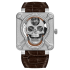 BR01-SKULL-SK-FLD | Bell & Ross Br 01 Laughing Skull Full Diamond 46 mm watch. Buy Online