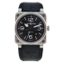 BR0392-BLC-ST Bell & Ross Br 03-92 Steel 42 mm watch. Buy Now