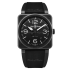 BR03A-BL-CE/SRB | Bell & Ross BR 03 Black Matte Automatic 41 mm watch | Buy Online