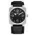 Bell & Ross BR 03 Black Steel Automatic 41 mm BR03A-BL-ST/SRB