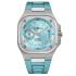 BRX5R-IB-ST/SRB | Bell & Ross BR-X5 Ice Blue Steel Automatic 41 mm watch | Buy Now