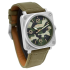 Bell & Ross Br S Green Camo 39mm BRS-CK-ST/SCA