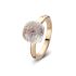 20R88RRUTMPBI | Buy BIGLI Mini Sweety Rose Gold Rutilated Quartz Ring