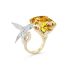  JRG02854 Boucheron Hopi Yellow and White Gold Beryl Diamond Ring