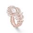 JRG02847 | Boucheron Nature Triomphante Pink Gold Diamond Ring