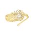 JBT00857 | Boucheron Nature Triomphante Yellow Gold Diamond Bracelet