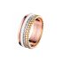 JRG01597|Boucheron Quatre Pink, White, and Yellow Gold Diamond Ring