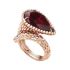 JRG02784 Boucheron Serpent Bohème Couleur Pink Gold Garnet Ring