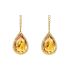 JCO01261|Boucheron Serpent Bohème Couleur Yellow Gold Citrine Earrings