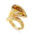 JRG02745 | Boucheron Serpent Bohème Couleur Yellow Gold Citrine Ring