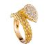 JRG04CAB1|Buy Online Boucheron Serpent Bohème Yellow Gold Diamond Ring