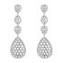 JCO01290 |Boucheron Serpent Boheme White Gold Diamond Pendant Earrings