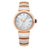 102198 | BVLGARI LVCEA Steel & Pink Gold Automatic 33 mm watch | Buy Online