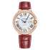 WJBB0056 | Cartier Ballon Bleu de Cartier Automatic Pink Gold Leather 40 mm watch | Buy Now