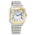 Cartier Santos De Cartier Steel Yellow Gold Medium Model W2SA0016