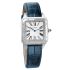 Cartier Santos-Dumont Large Model Quartz Steel Leather 31.4 x 43.5 mm WSSA0022