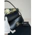 Celine Claude Shiny Black Calfskin Leather Shoulder Bag 194143BF4.38NO