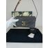 Celine Claude Triomphe Canvas and Calfskin Leather Tan Shoulder Bag 194142CUZ.04LU