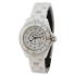 Chanel J12 Diamonds White Ceramic Quartz H1628