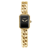 H3256 | Chanel Premiere Chain Small Yellow Gold Black Dial Watch. Buy Online