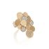 C.39924 | Chantecler Paillettes Pink Gold Diamond Ring Size 53
