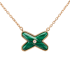 083969 | Buy Chaumet Jeux de Liens Pink Gold Malachite Diamond Pendant