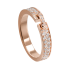 083605 | Buy Online Chaumet Liens Pink Gold Diamond Full Paved Ring