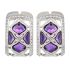 839564-1001|Buy Chopard IMPERIALE Lace White Gold Amethyst Earrings