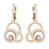 839769-5001 | Buy Chopard Happy Circles Rose Gold Diamond Earrings