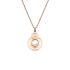 799210-5001 | Buy Online Chopard Happy 8 Rose Gold Diamond Pendant