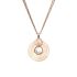 799211-5001 | Buy Online Chopard Happy 8 Rose Gold Diamond Pendant