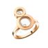 829209-5010 | Buy Online Chopard Happy 8 Rose Gold Diamond Ring