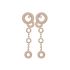 836982-5002 | Buy Chopard Happy Bubbles Rose Gold Diamond Earrings