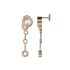 836983-5002 | Buy Chopard Happy Bubbles Rose Gold Diamond Earrings