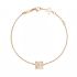 859224-5002 | Buy Chopard Happy Curves Rose Gold Diamond Bracelet