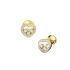 839203-0002 | Buy Chopard Happy Curves Yellow Gold Diamond Earrings