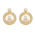 833957-0001 | Buy Chopard Happy Diamonds Yellow Gold Diamond Earrings