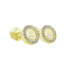 Chopard Happy Diamonds Icons Ear Pins Yellow Gold 83A017-0201