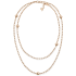 81A117-5001 | Buy Online Chopard Happy Diamonds Icons Rose Gold Diamond Necklace 