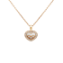 79A611-5201 | Buy Chopard Happy Diamonds Icons Rose Gold Pendant