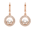 83A018-5401 | Buy Chopard Happy Diamonds Icons Rose Gold Pave Earrings