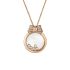 795020-5201 | Chopard Happy Diamonds Icons Rose Gold Diamond Pendant 