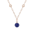 79A619-5501|Chopard Happy Diamonds Planet Rose Gold Lapis-Lazuli Pendant